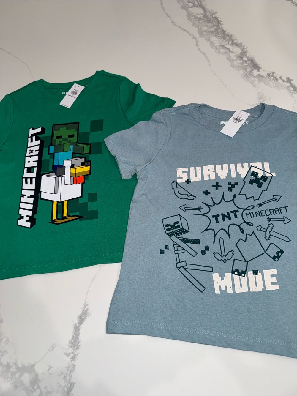 Minecraft Kids’ Graphic T-Shirts Tees Size 5 NWT